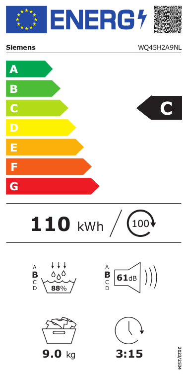 Siemens WQ45H2A9NL