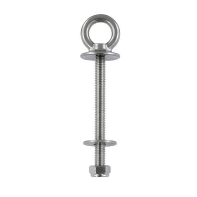 Marinetech Oogbout M8x80 met kraag en metrische draad
