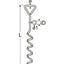 Seilflechter Grondanker 420 mm