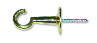 Seilflechter Wandhaak messing voor handrailing/trapleuning touw