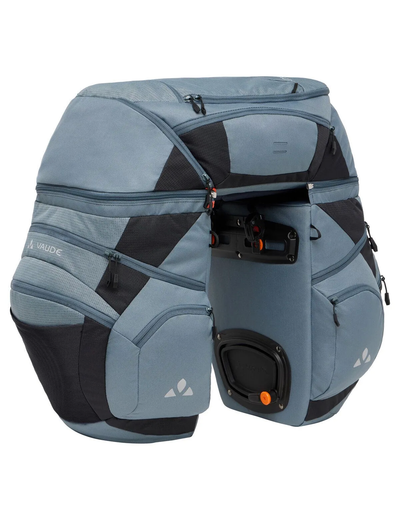 Vaude Karakorum Pro driedelige fietstassenset blauw/zwart