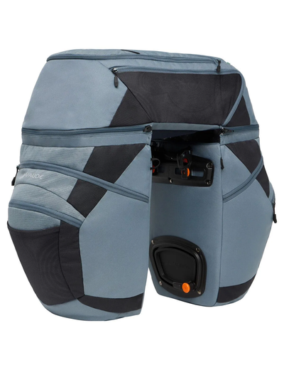 Vaude Karakorum Pro driedelige fietstassenset blauw/zwart
