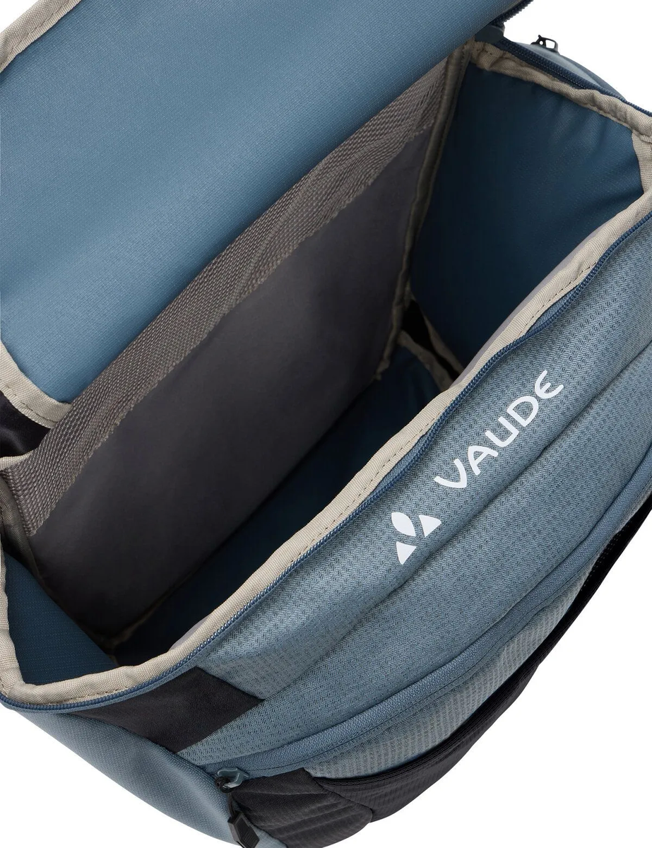 Vaude Karakorum Pro driedelige fietstassenset blauw/zwart
