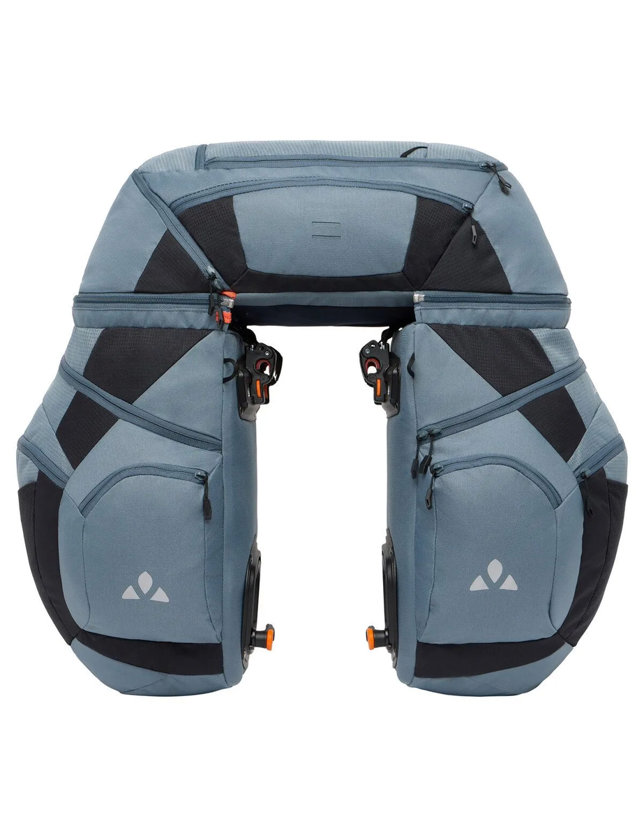 Vaude Karakorum Pro driedelige fietstassenset blauw/zwart