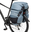 Vaude Karakorum Pro driedelige fietstassenset blauw/zwart