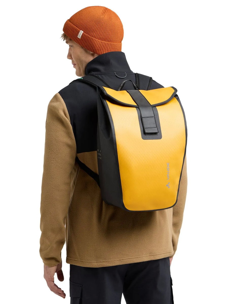 Vaude Clubride Aqua 17 l fietsrugzak waterdicht geel