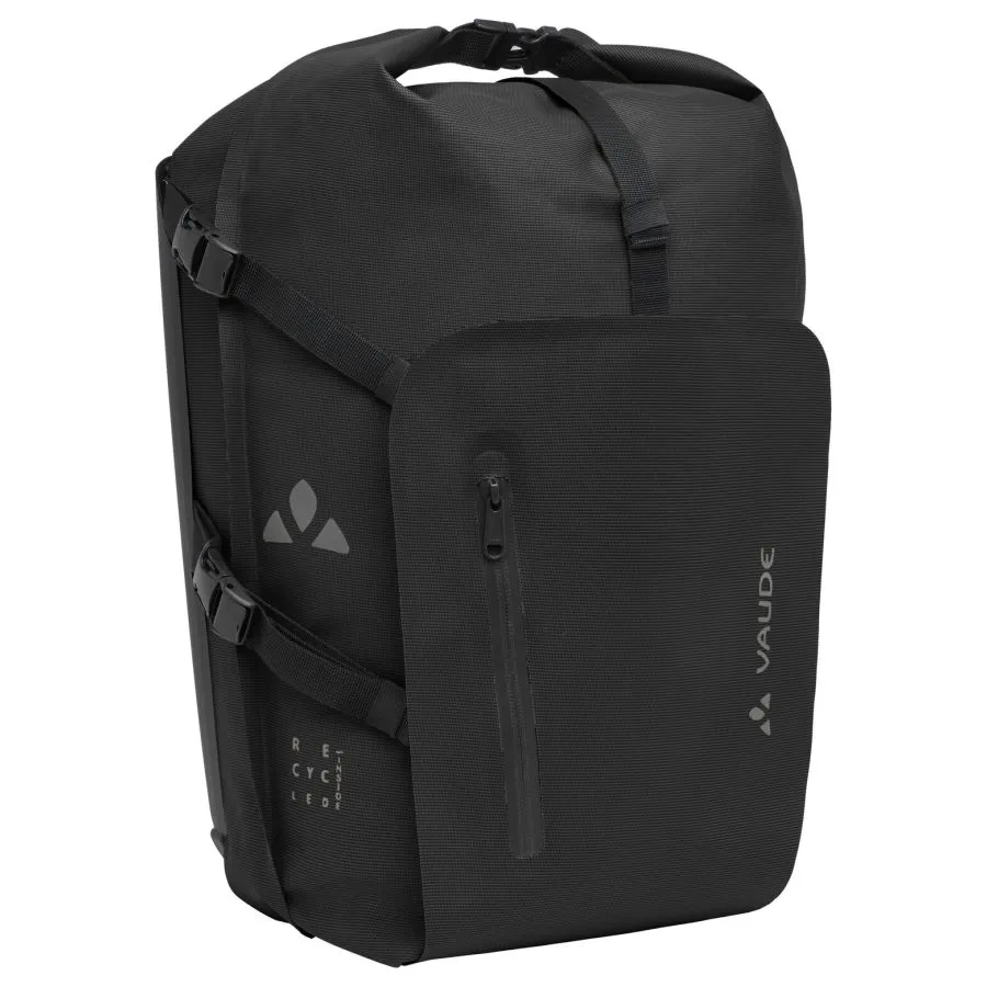 Vaude Free Cargo achterfietstas zwart