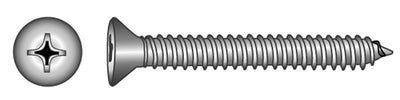 Marinetech Plaatschroef A4 5.5x19 (6stk) PK/KK DIN7982