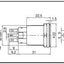 Hollex Puls Drukknop RVS 24V LED wit
