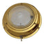 Hollex Plafonnière opbouw messing 165 mm 12 Volt warm wit LED