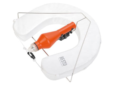 Besto Hoefboeiset wipe clean reddingsboei wit
