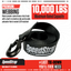Speedstrap Winch strap 6 m x 50 mm trailerband met haak zwart