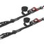 Speedstrap Ratchet Tie-down 38 mm x 3 m spanbanden met S-haken en lus (2 stuks)