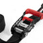 Speedstrap Ratchet Tie-down 38 mm x 3 m spanbanden met S-haken en lus (2 stuks)