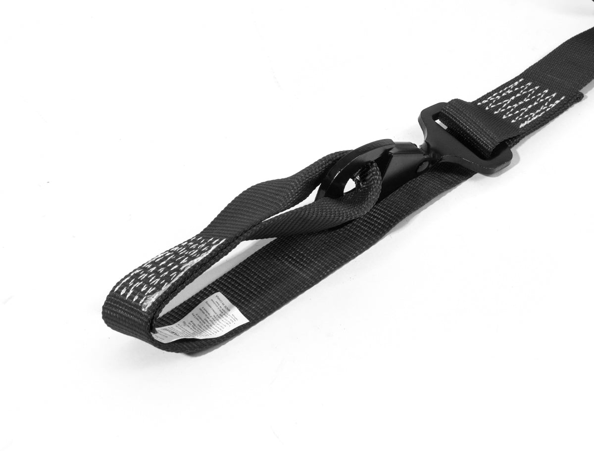 Speedstrap Ratchet Tie-down 38 mm x 3 m spanbanden met S-haken en lus (2 stuks)