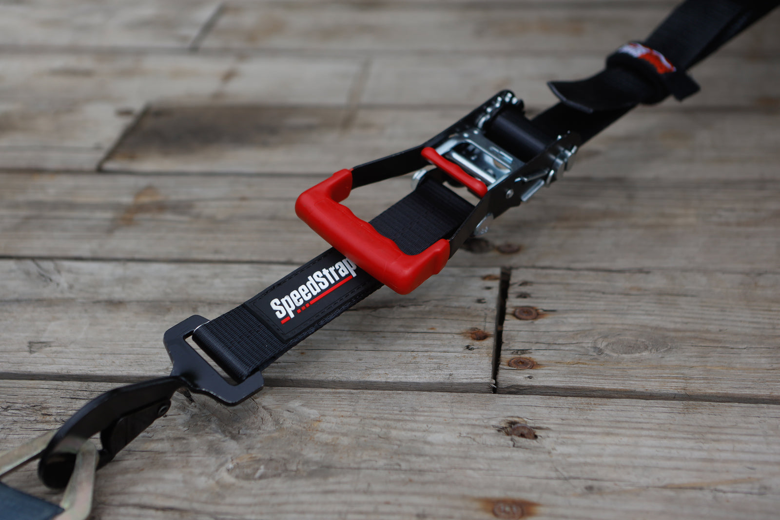 Speedstrap Ratchet Tie-down 50 mm x 3 m spanband met S-haken en lus (1 stuks)