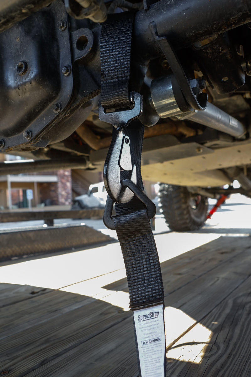 Speedstrap Ratchet Tie-down 50 mm x 3 m spanband met S-haken en lus (1 stuks)