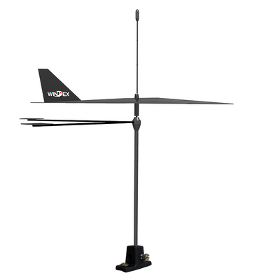 Windex 15 MK2 windvaan met birdspike 38 cm hoog zwart