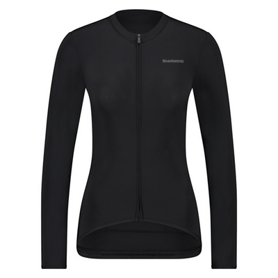 Shimano Futuro W LS fietsshirt lange mouwen zwart dames