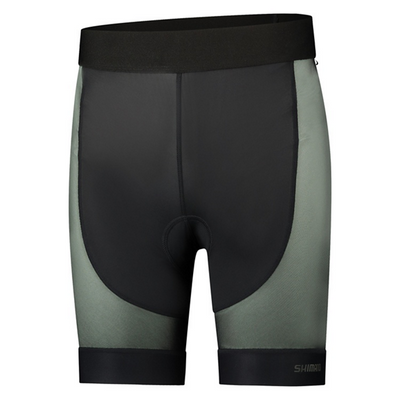 Shimano Passo Trail W fietsonderbroek zwart/grijs dames