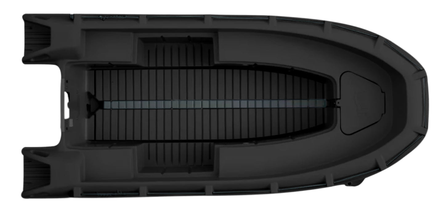 Whaly 380 donkergrijs