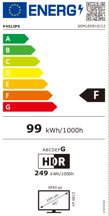 Philips 65MLED910/12