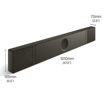 Kef XIO Soundbar zwart