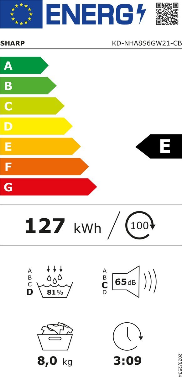 Sharp KDNHA8S6GW21CB