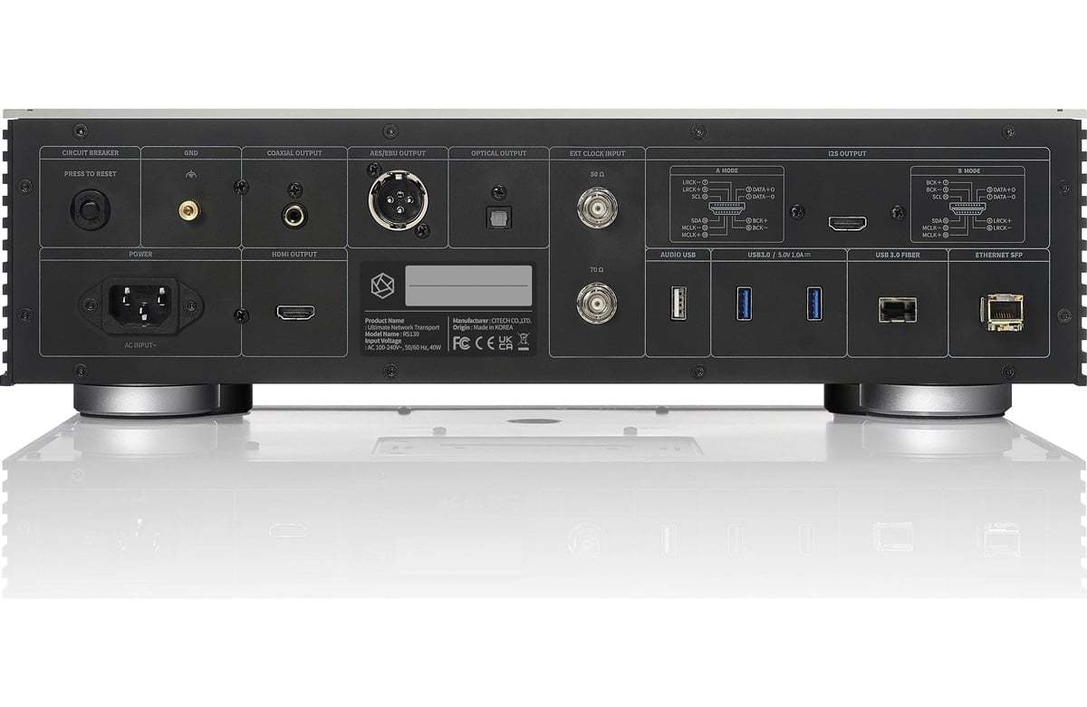 Hifi Rose RS 130 zilver