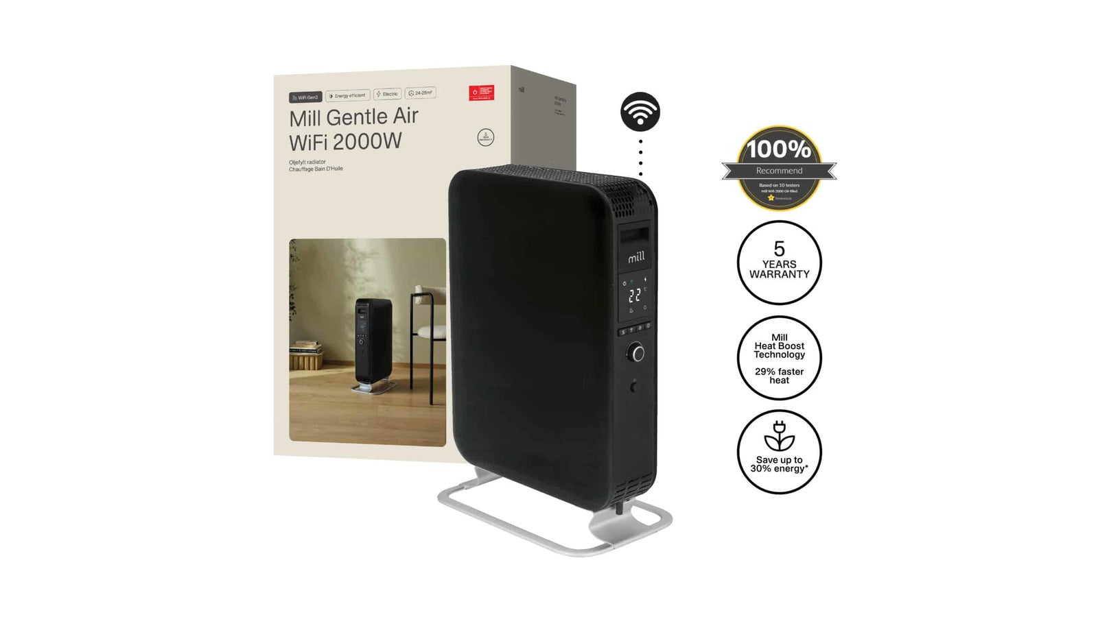 Mill OIL2000WIFI3 Black