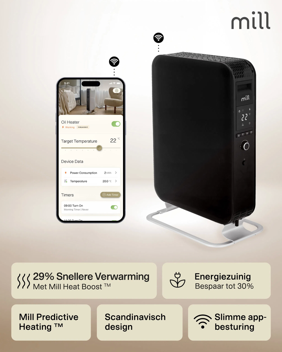 Mill OIL2000WIFI3 Black