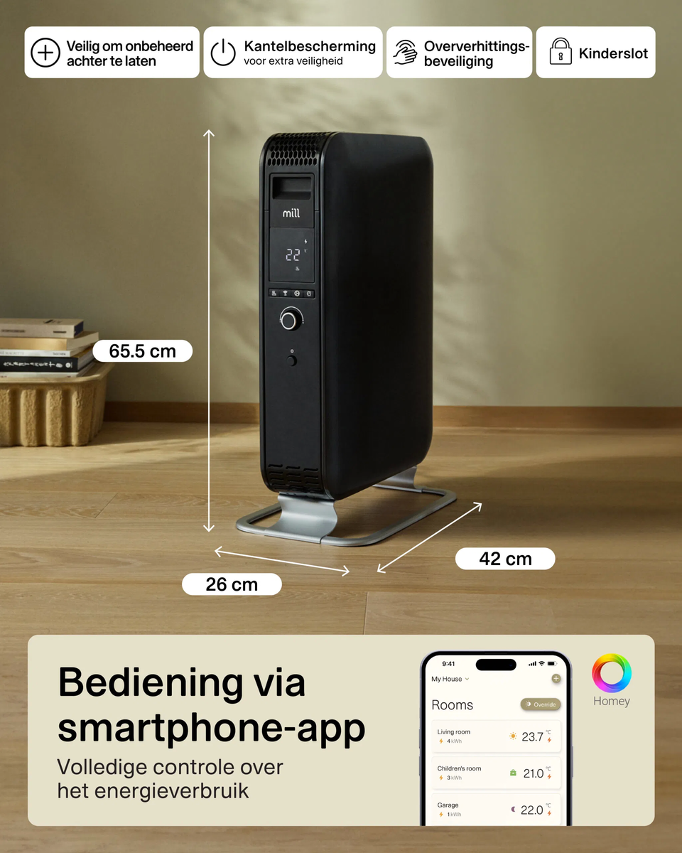 Mill OIL2000WIFI3 Black