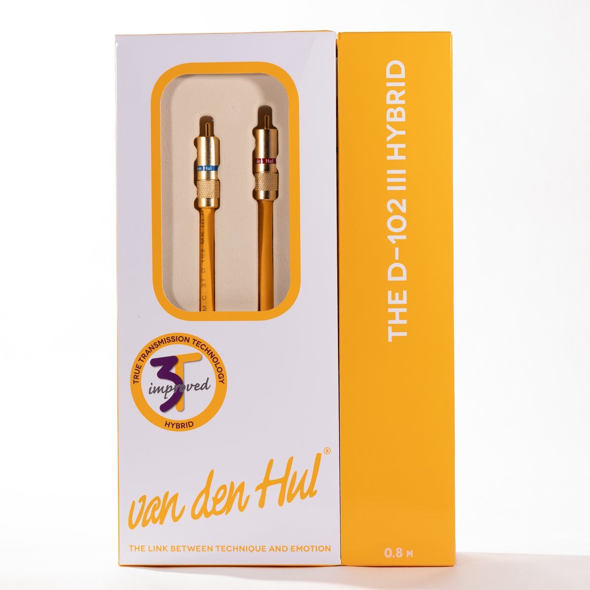 Van Den Hul D-102 III H 3T pair RCA