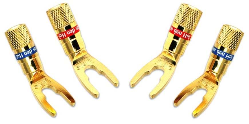 Van Den Hul Connectorset van 4 spade