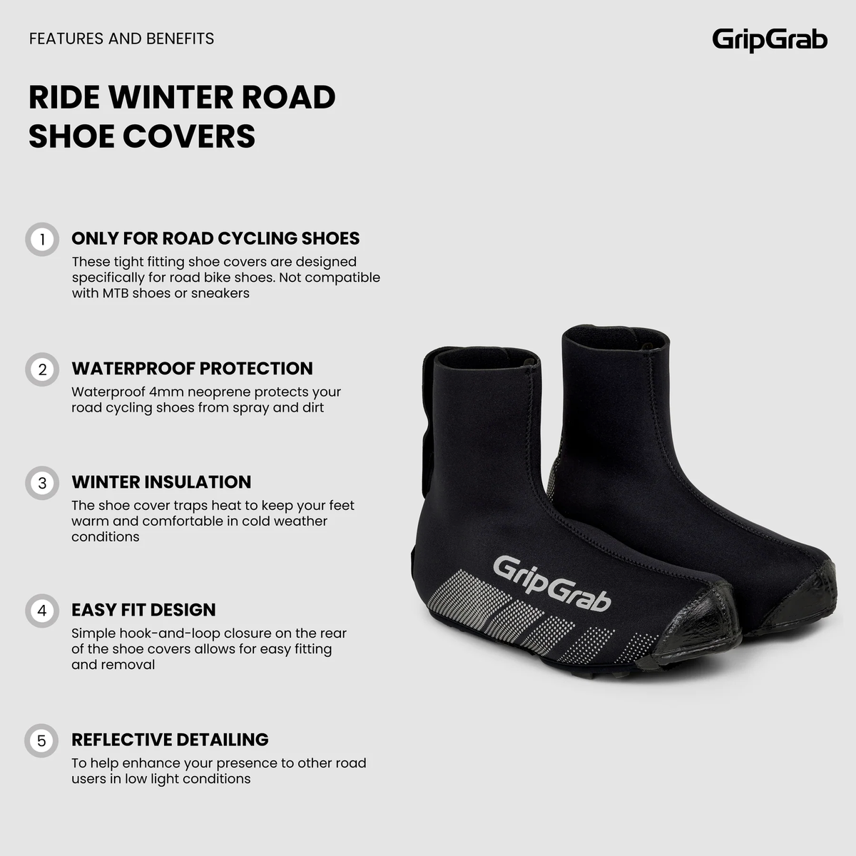 GripGrab RIDE Winter Road 40-41