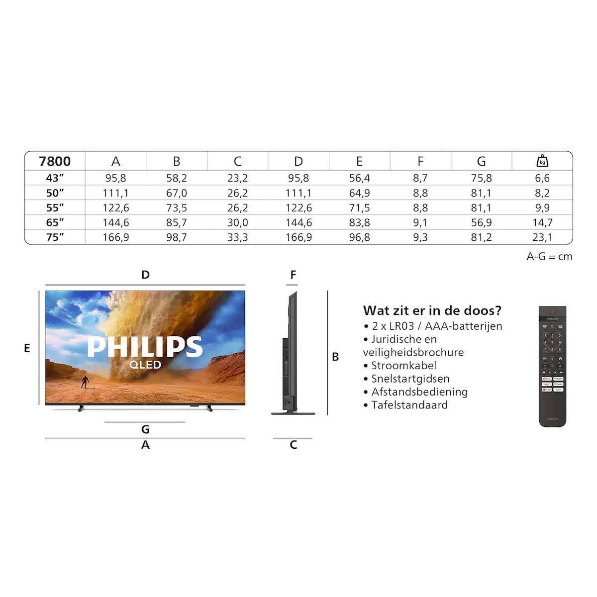 Philips 50PUS7800/12