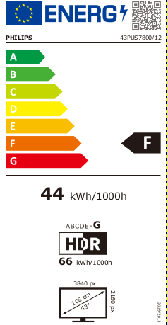 Philips 43PUS7800/12