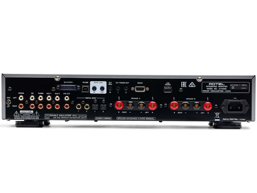 Rotel A12MKII zilver