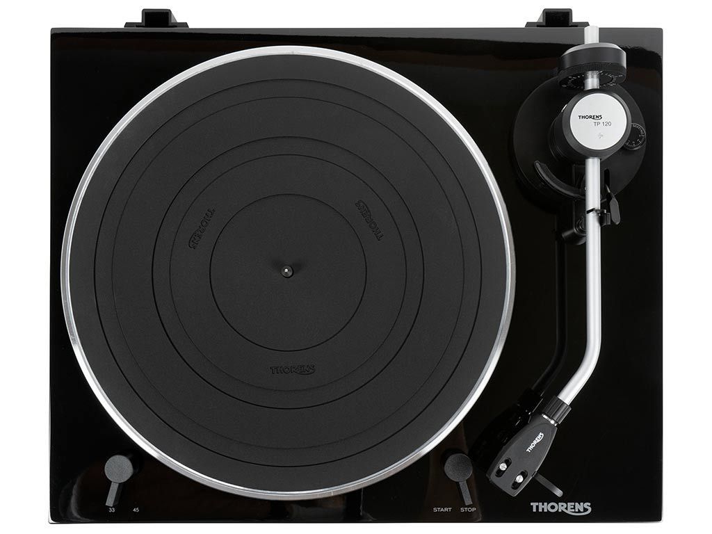 Thorens TD 204 zwart