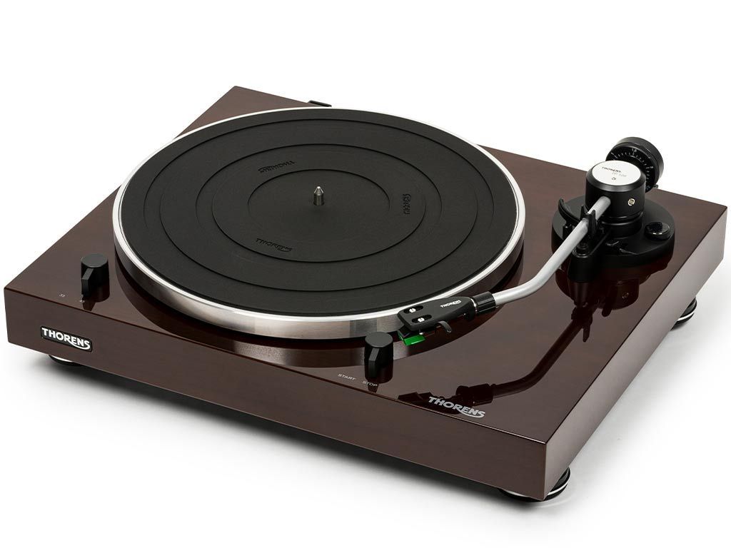 Thorens TD 204 walnoot