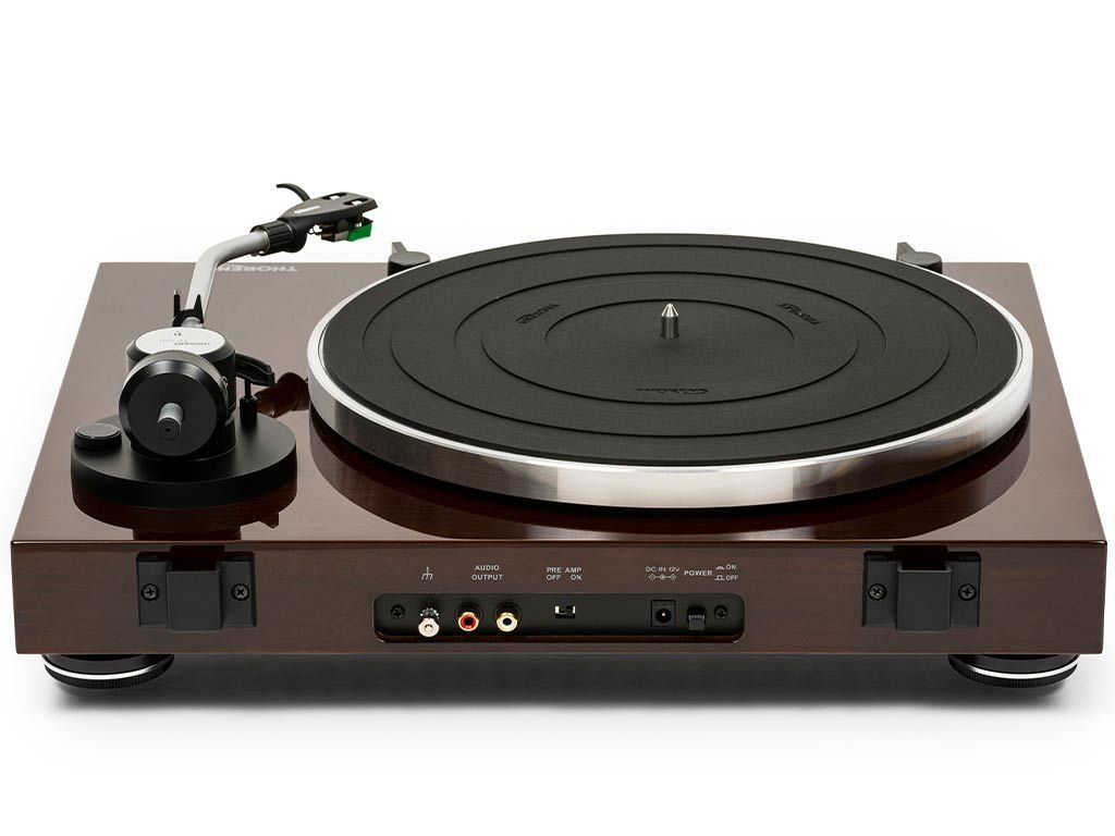 Thorens TD 204 walnoot