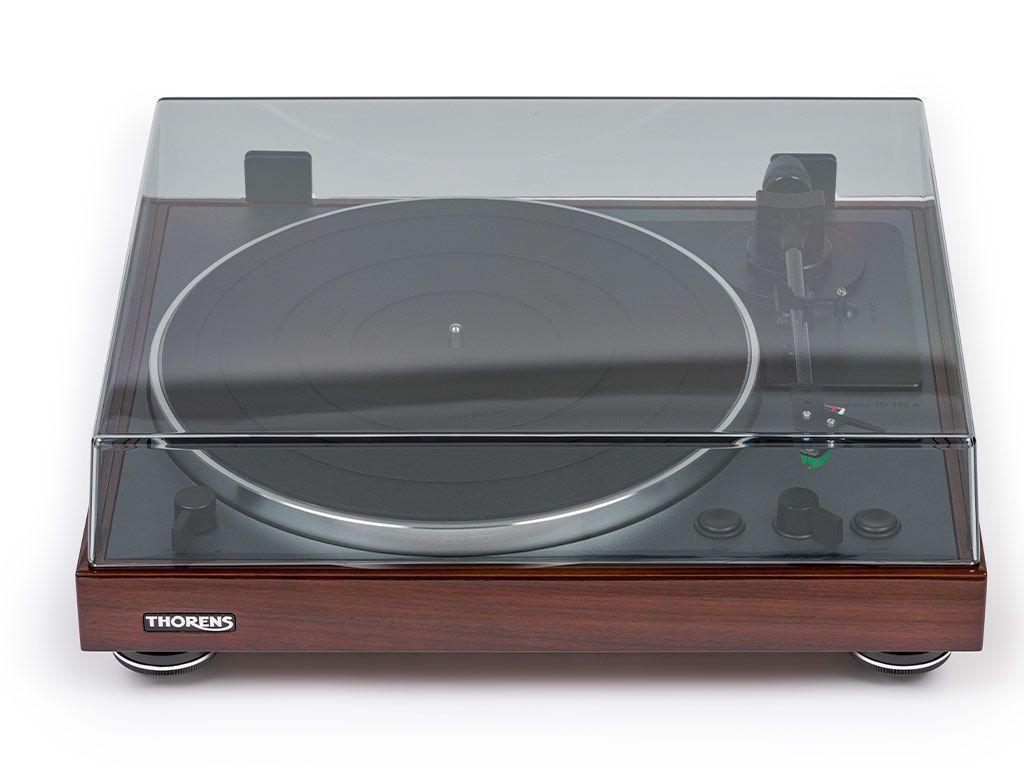 Thorens TD 102A walnoot