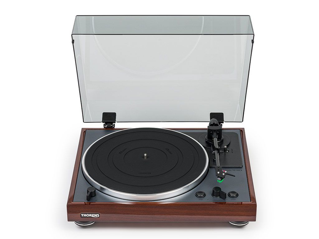 Thorens TD 102A walnoot