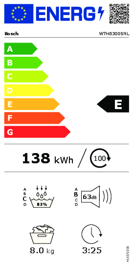 Bosch WTH8300SNL