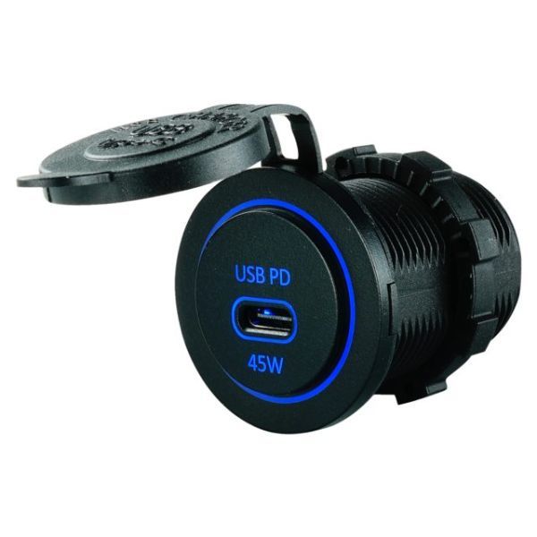 Talamex USB-C Stopcontact