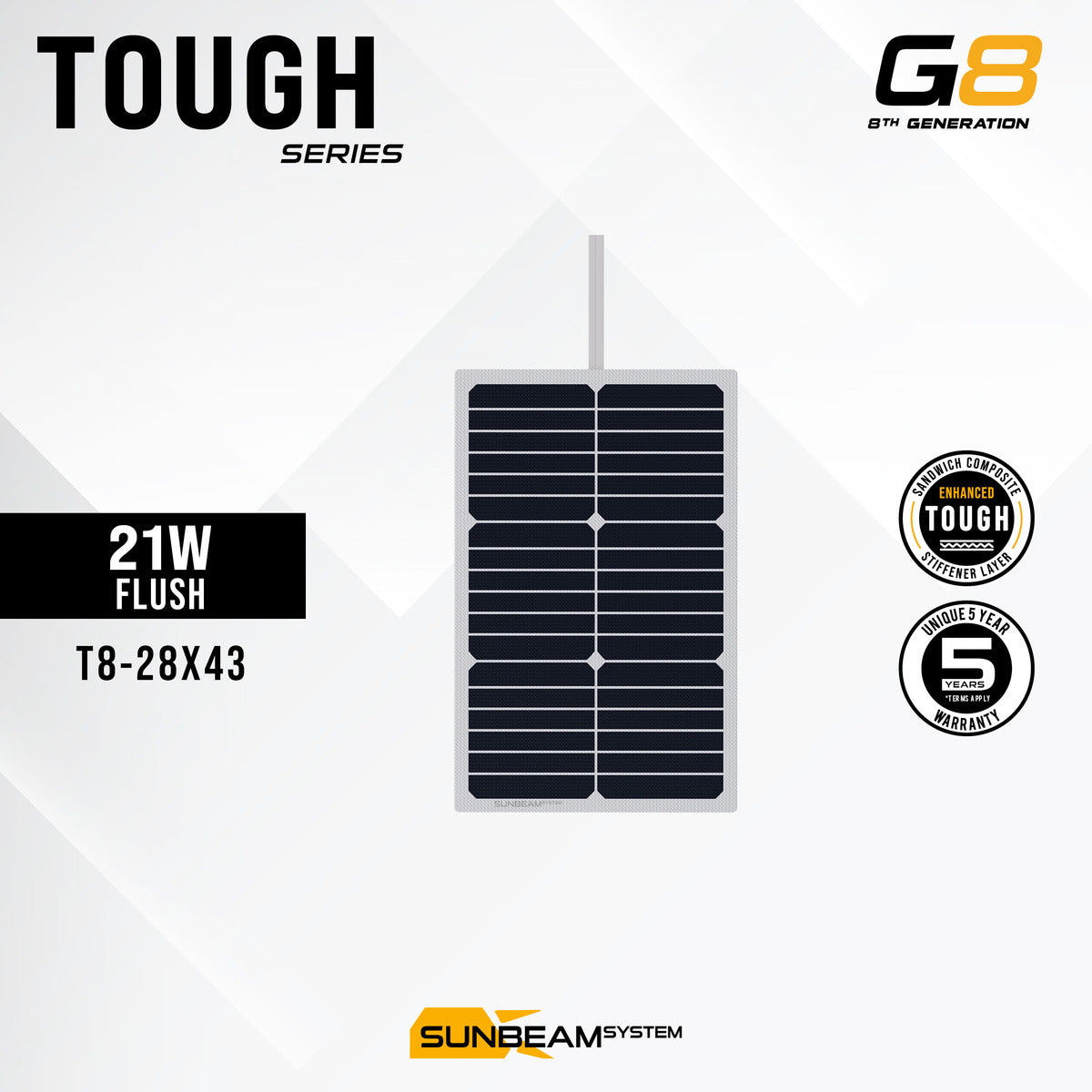 SUNBEAMsystem Tough G8 21W
