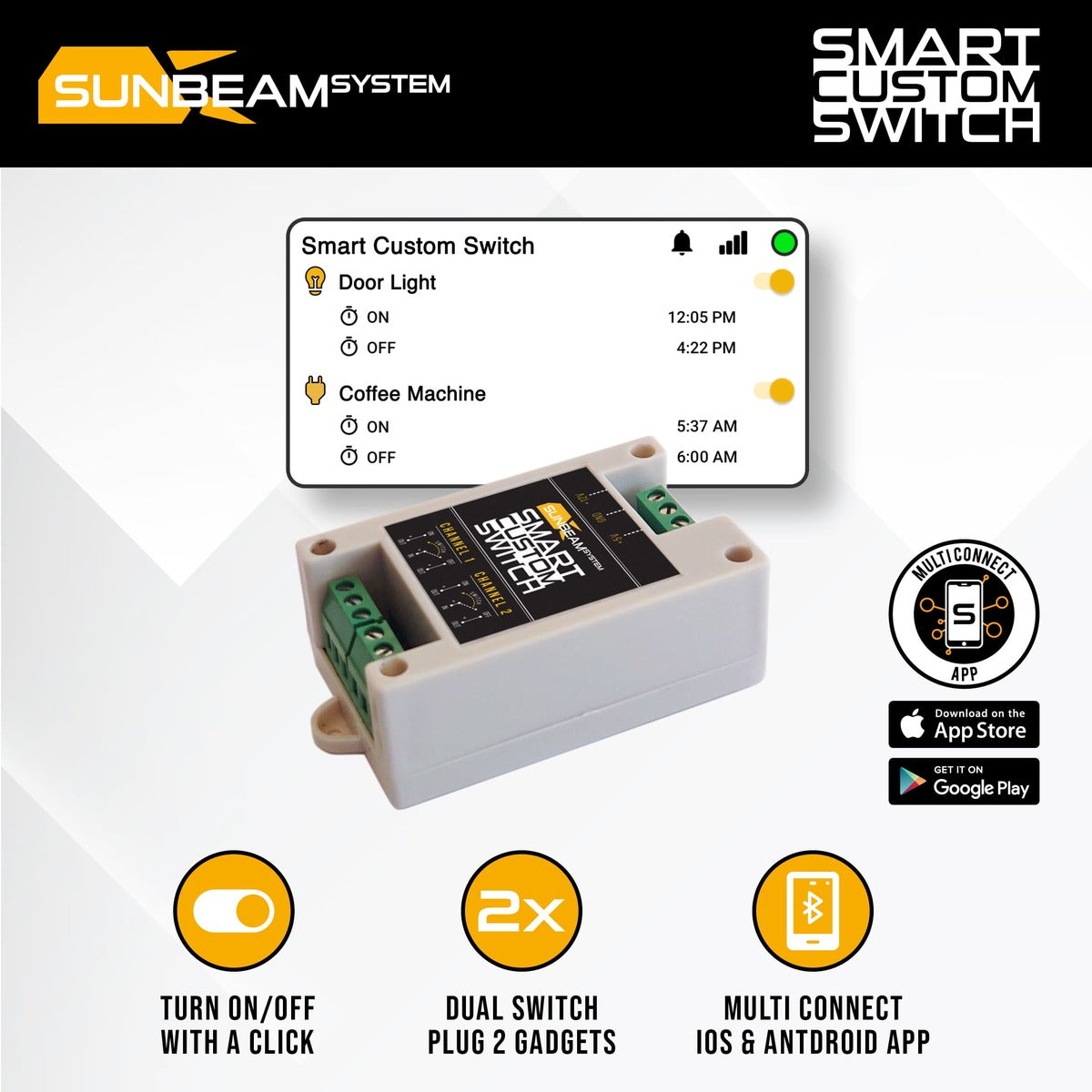 SUNBEAMsystems Smart Custom Switch