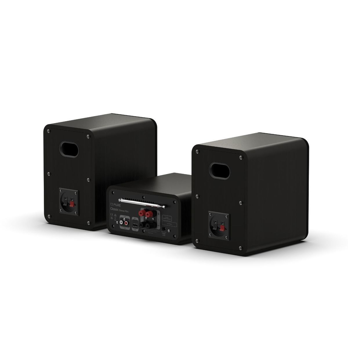 Pure ClassicStereo mini zwart