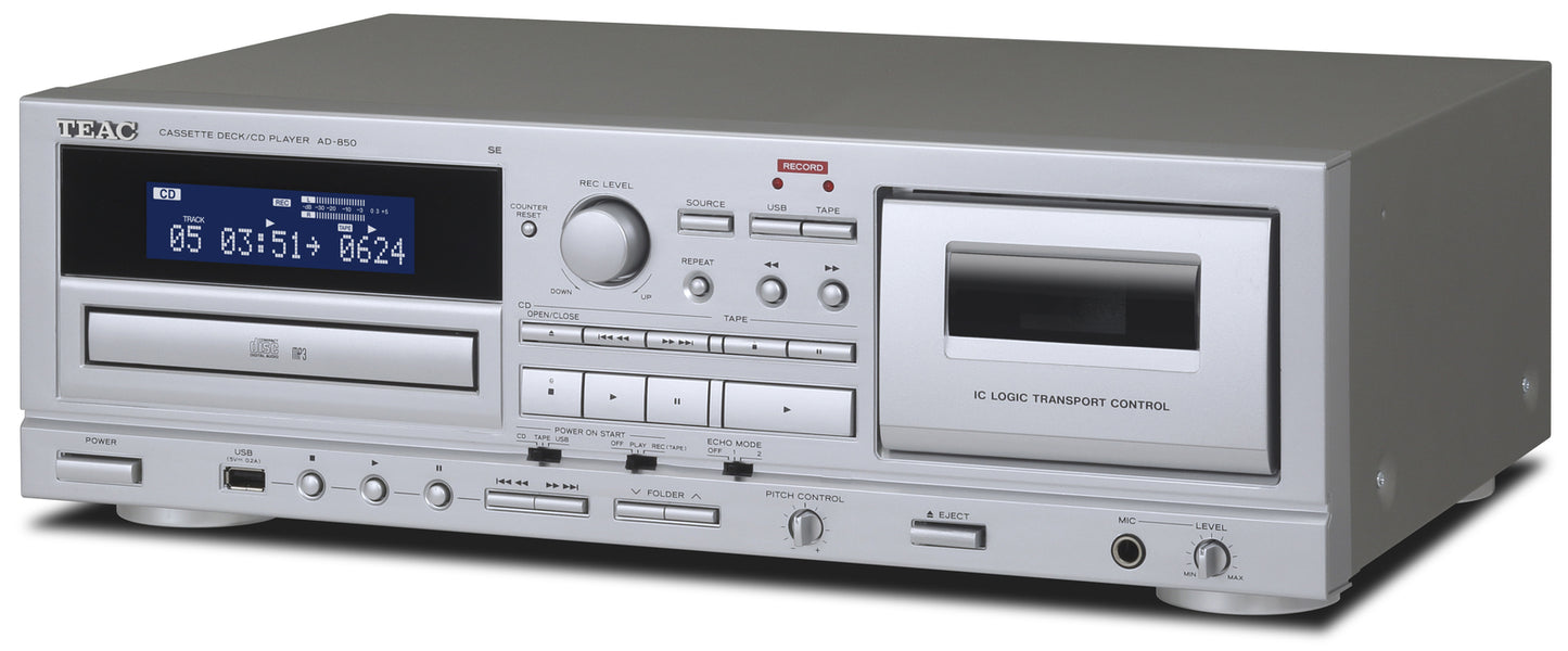 Teac AD-850SE ZILVER