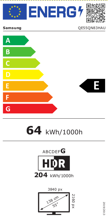 Samsung QE55QN83HAUXXN